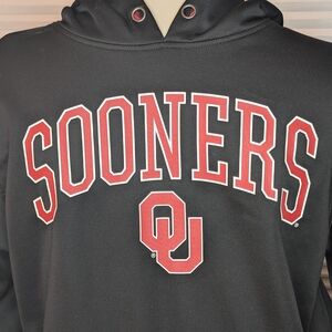 Top of the World Sooners Black and Red Hoodie